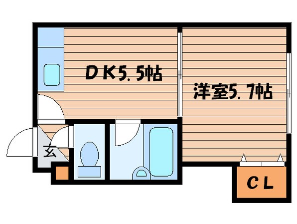 ハイムプレステ－ジの物件間取画像